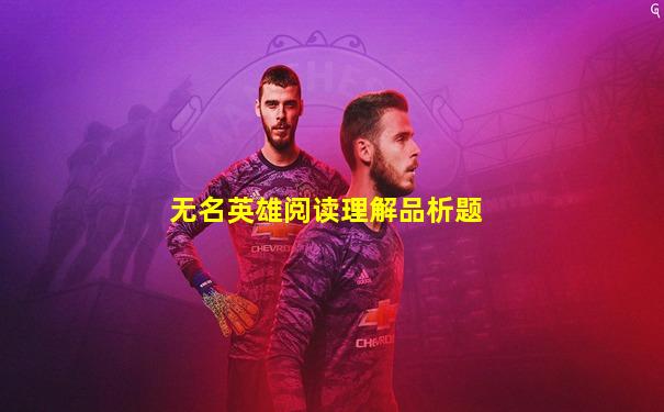 无名英雄阅读理解品析题